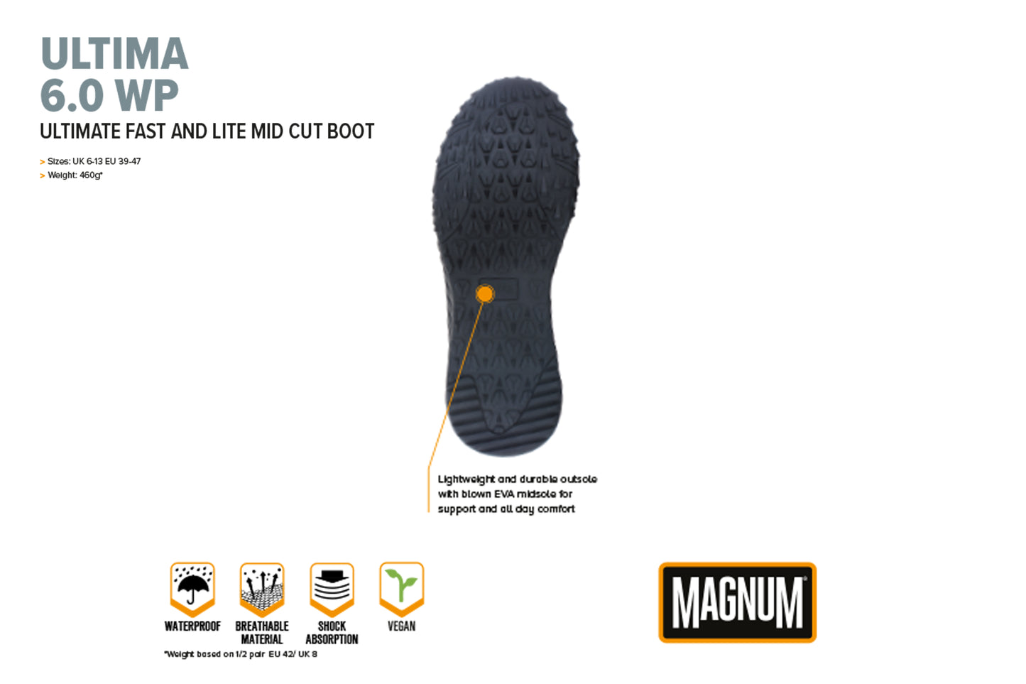 HI-TEC MAGNUM ULTIMA 6.0 WATERPROOF