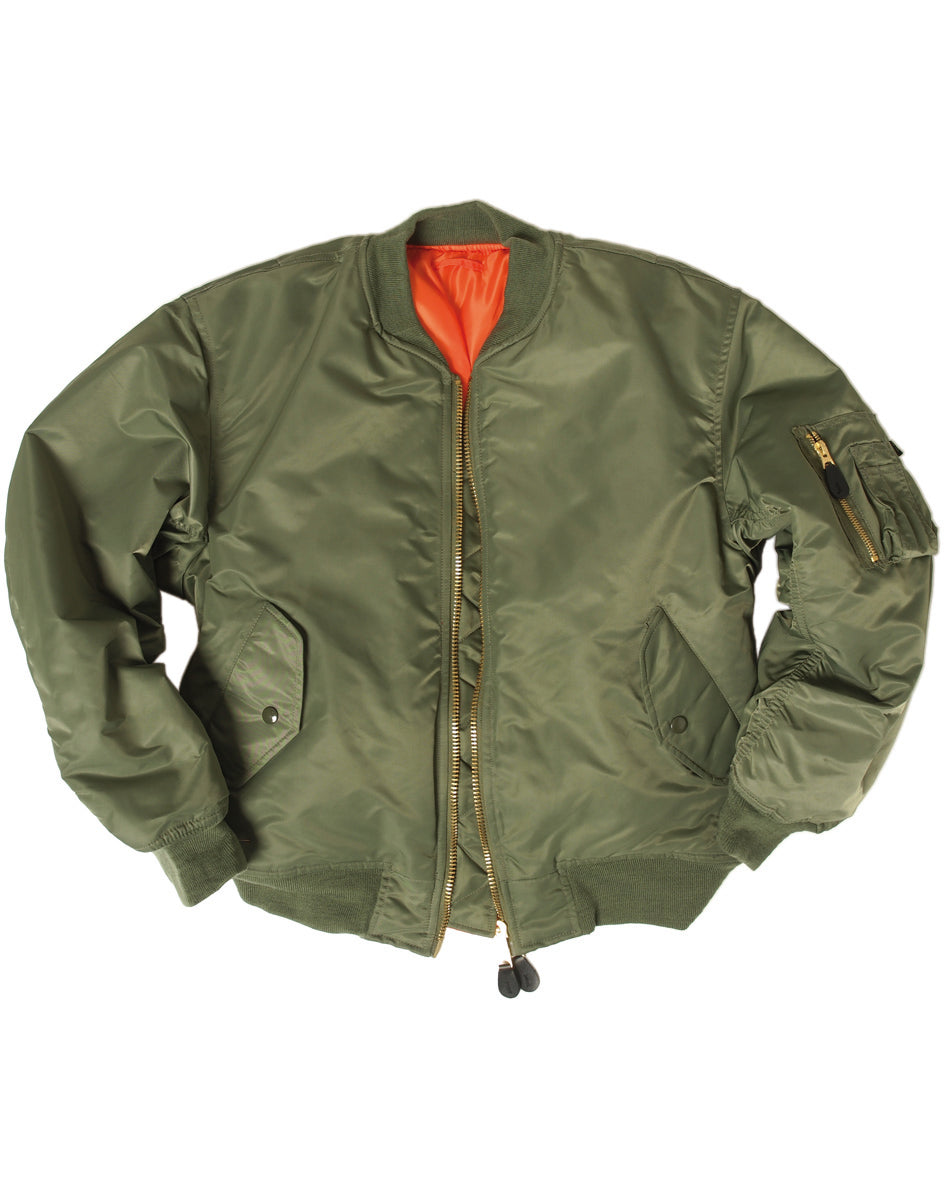US FLIEGERJACKE MA1® Basic in 2. Farben