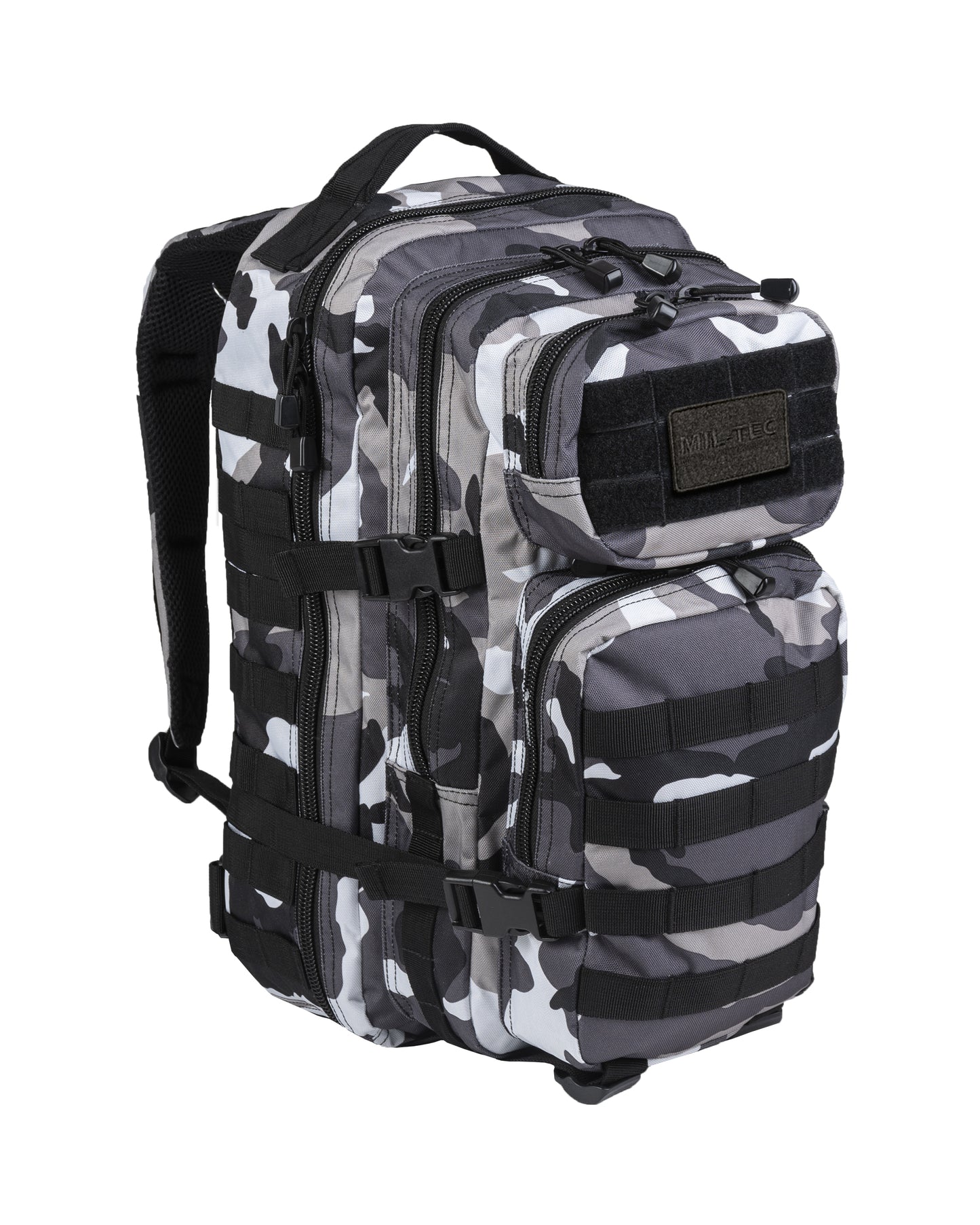 US ASSAULT PACK LARGE CAMO. in 10. Farben