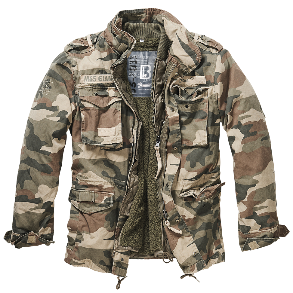 M65 GIANT JACKET BRANDIT in 9. Farben