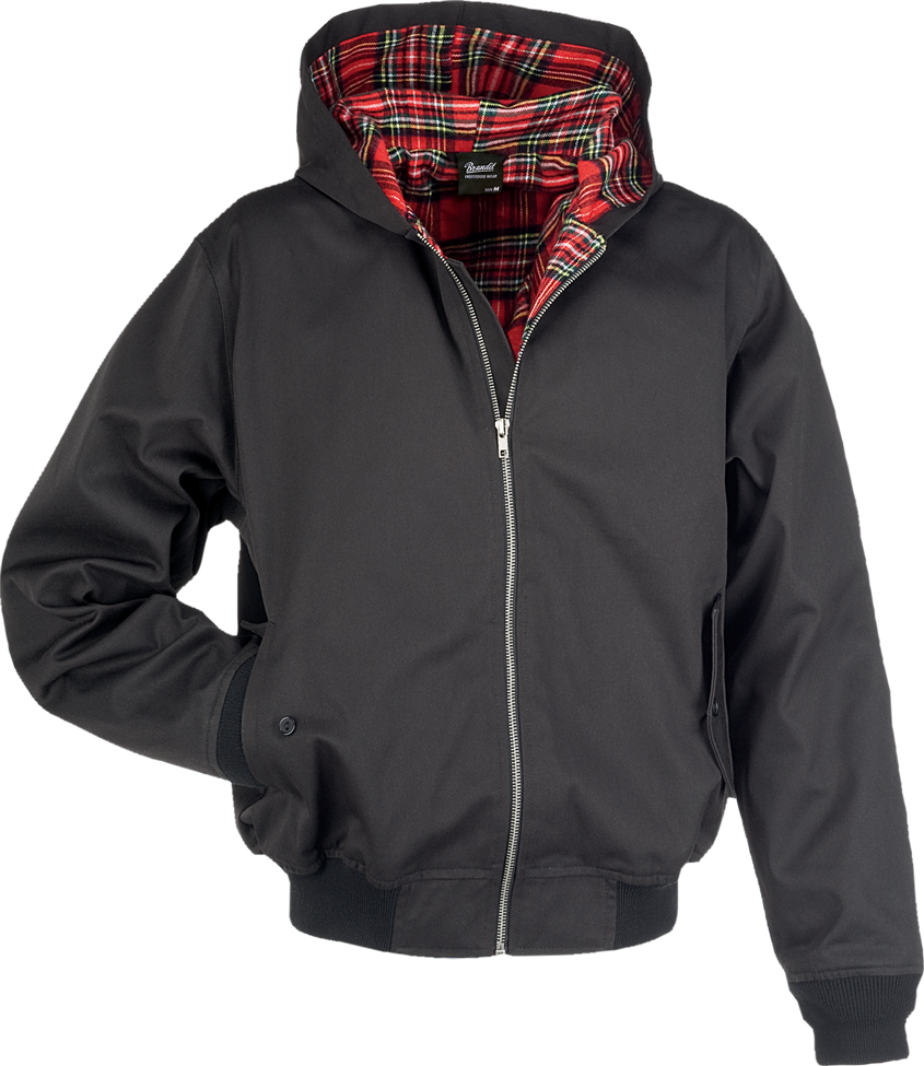 LORD CANTERBURY HOODED JACKET Schwarz