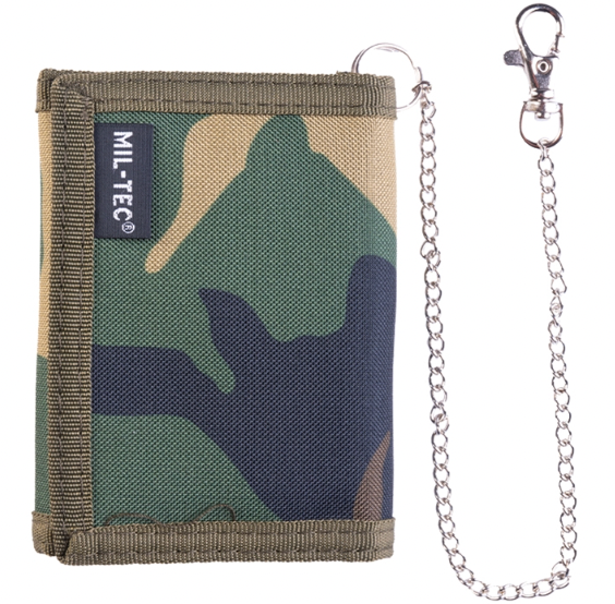 CARTERA CON CADENA DE SEGURIDAD EN 4 COLORES