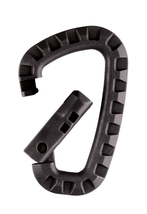 KARABINER ABS (2 ST./BLISTER) in 3. Farben