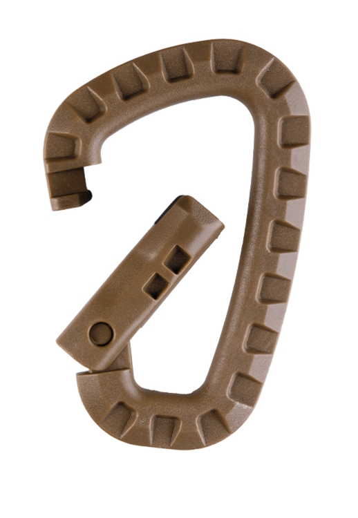 KARABINER ABS (2 ST./BLISTER) in 3. Farben