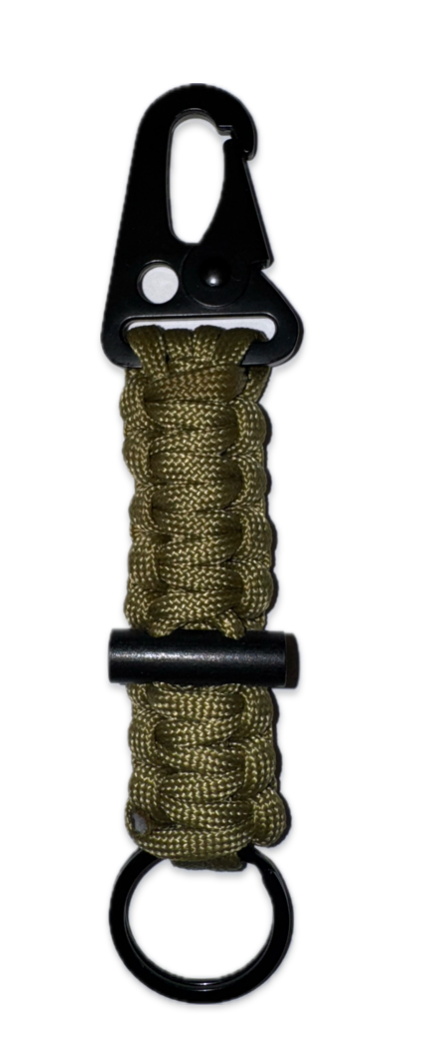 PARACORD KARABINER in 3. Farben