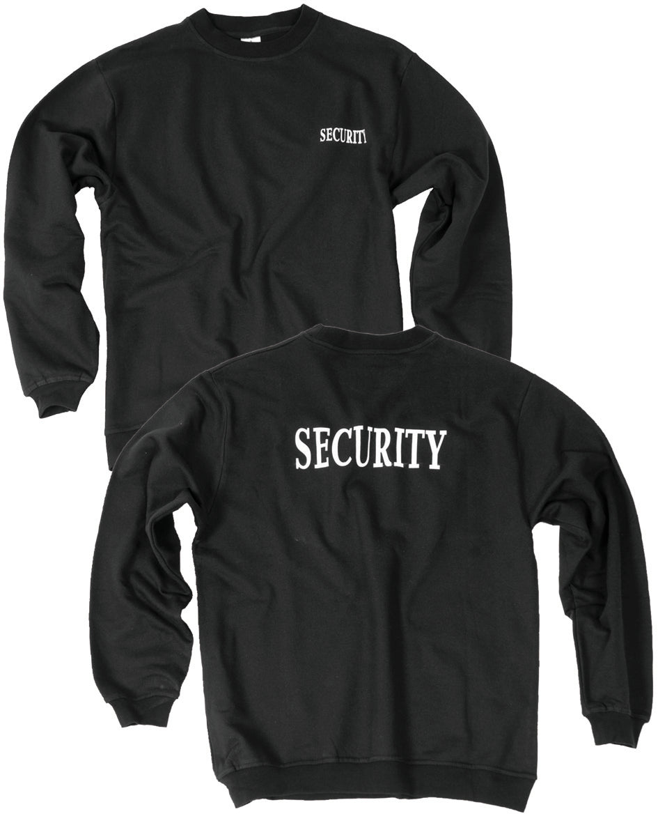 SECURITY SWEATSHIRT SCHWARZ