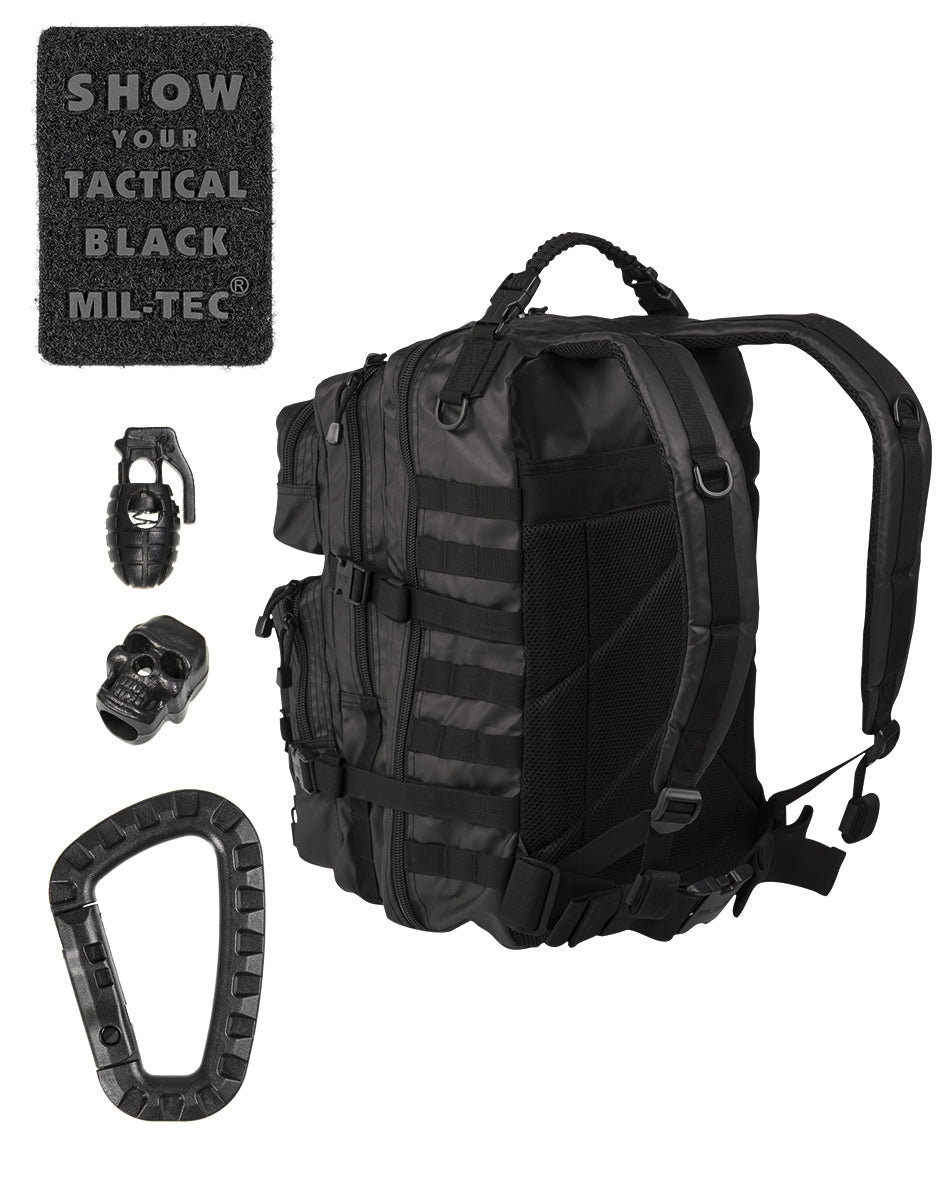 US ASSAULT PACK LARGE TACTICAL BLACK