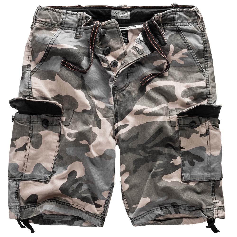 Vintage Industries - Gandor Dark Camo - Shorts