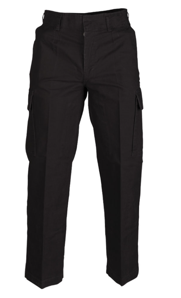 BW MOLESKINHOSE SCHWARZ ORIG.