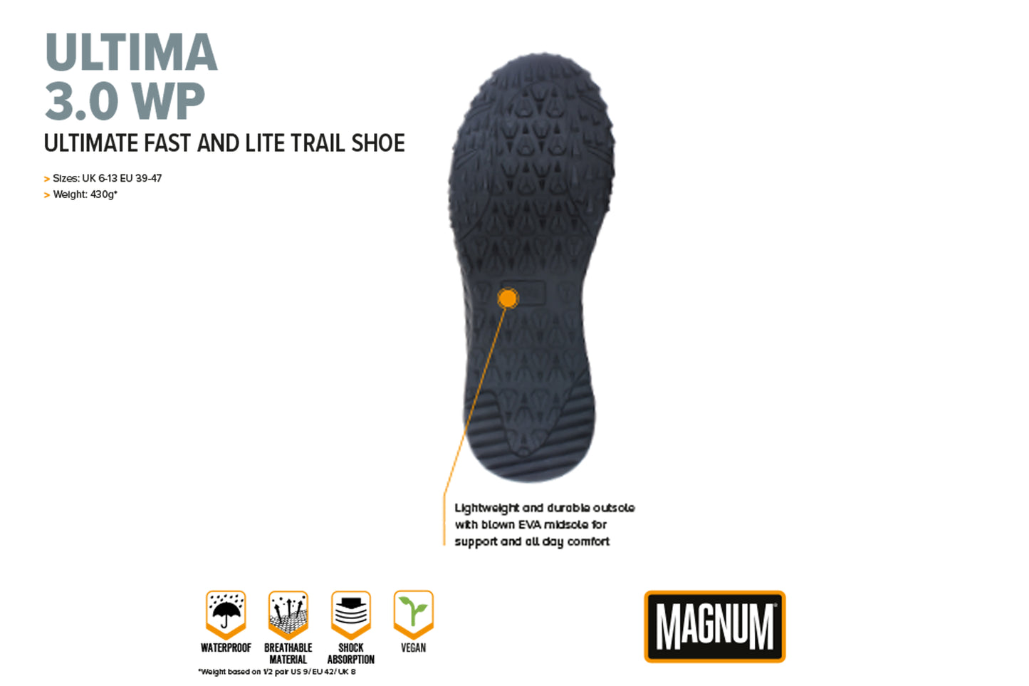 HI-TEC MAGNUM ULTIMA 3.0 WATERPROOF