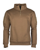 TACTICAL SWEATSHIRT M.ZIPPER in 3. Farben