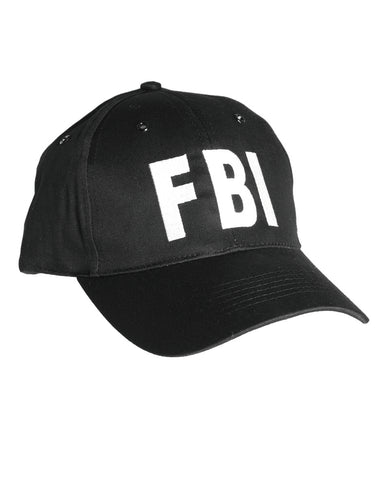 BASEBALL CAP SCHW. ′FBI′