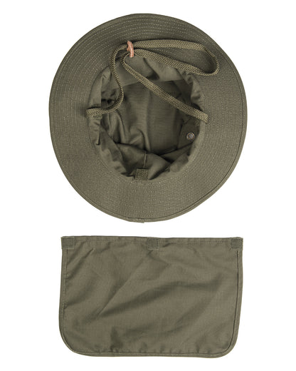BRIT.BOONIE R/S M.NECKFLAP in 3. Farben