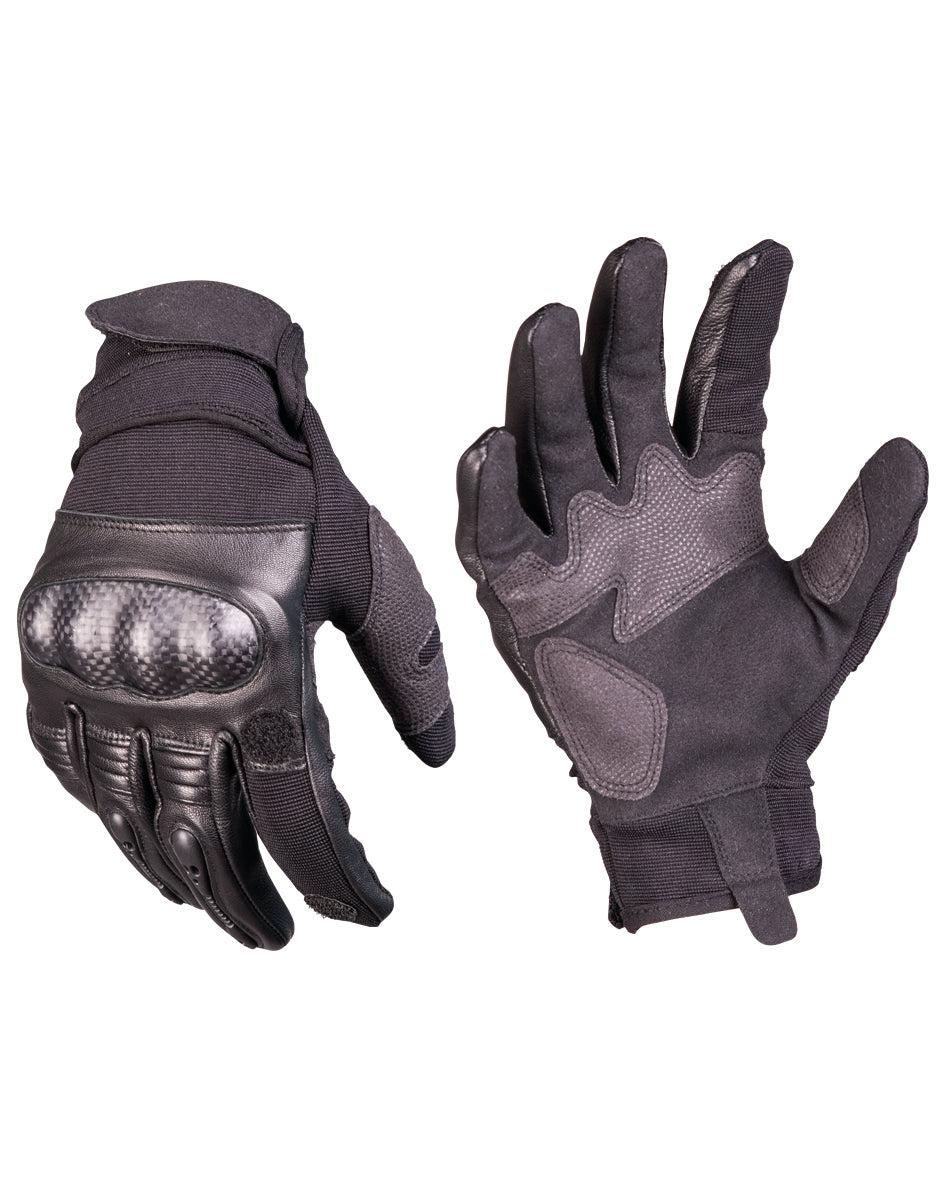 TACTICAL GLOVES GEN. II LEDER Schwarz