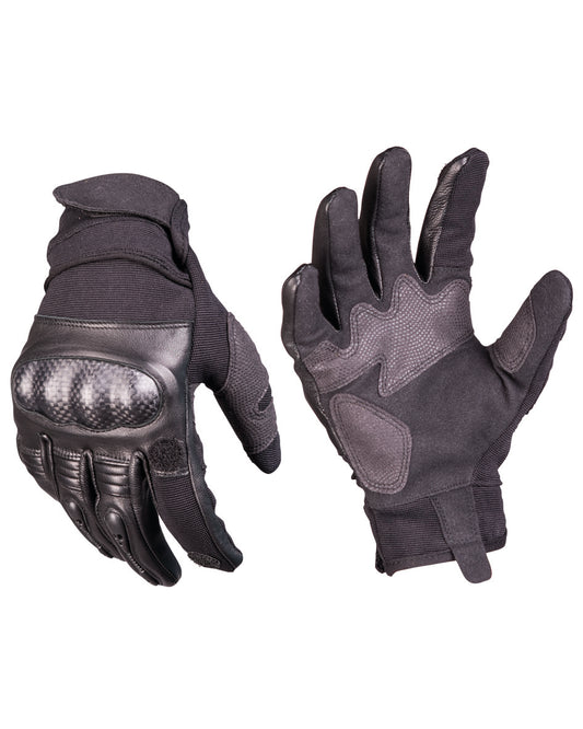 TACTICAL GLOVES GEN. II LEDER Schwarz