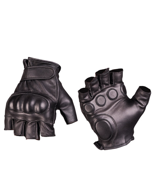 TACTICAL FINGERLINGE LEDER Schwarz