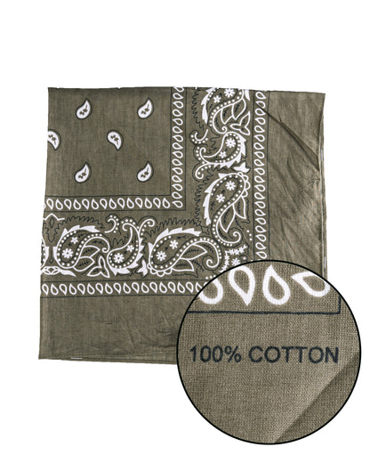 WESTERNHALSTUCH (BANDANA) in 4. Farben