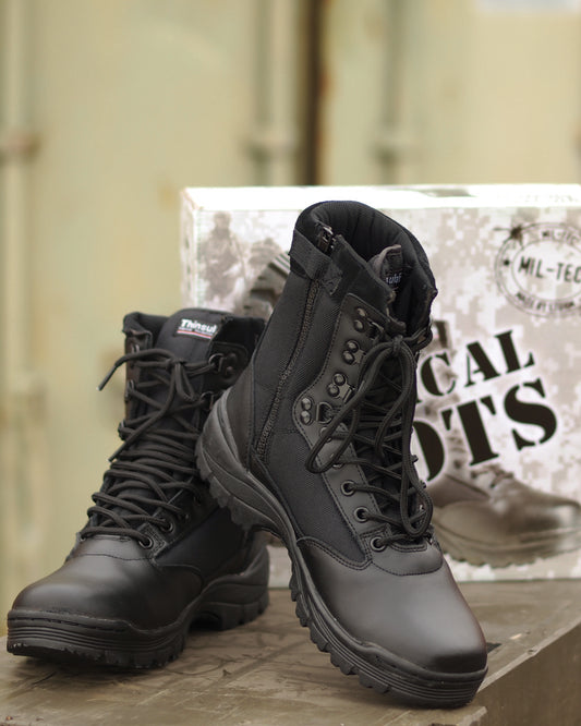 TACTICAL BOOT M.YKK® ZIPPER in 2. Farben