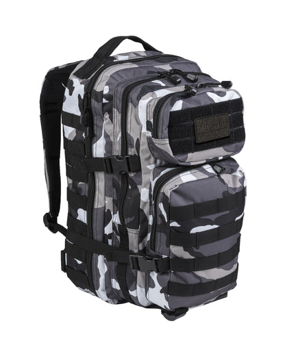 US ASSAULT PACK LARGE CAMO. in 10. Farben