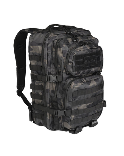 US ASSAULT PACK LARGE CAMO. in 10. Farben
