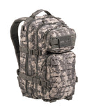US ASSAULT PACK SMALL LASER CUT CAMOUFLAGE in 3. Farben