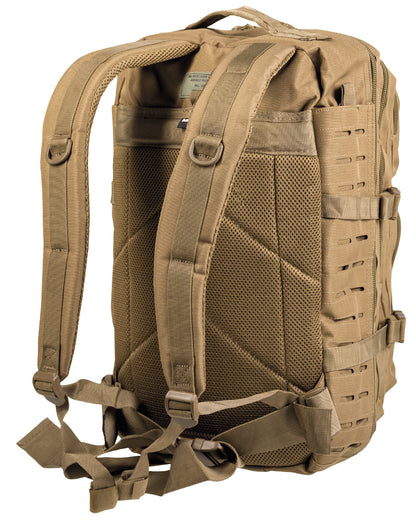 US ASSAULT PACK LARGE LASER CUT in 4. Farben