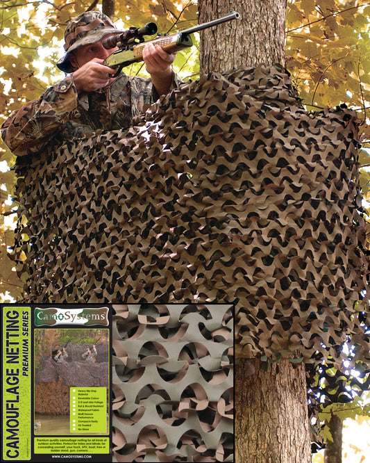 NETZ BASIC LIGHT 2,4X6,0 WOODLAND
