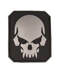 PATCH 3D SKULL PVC M.KLETT SCHWARZ