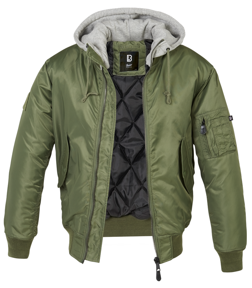 MA1 SWEAT HOODED JACKET in 3. Farben