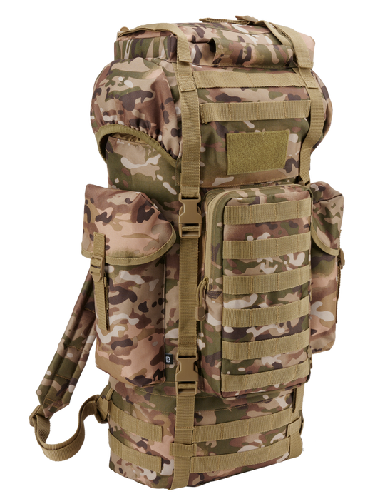 KAMPFRUCKSACK MOLLE CAMOUFLAGE in 4. Farben