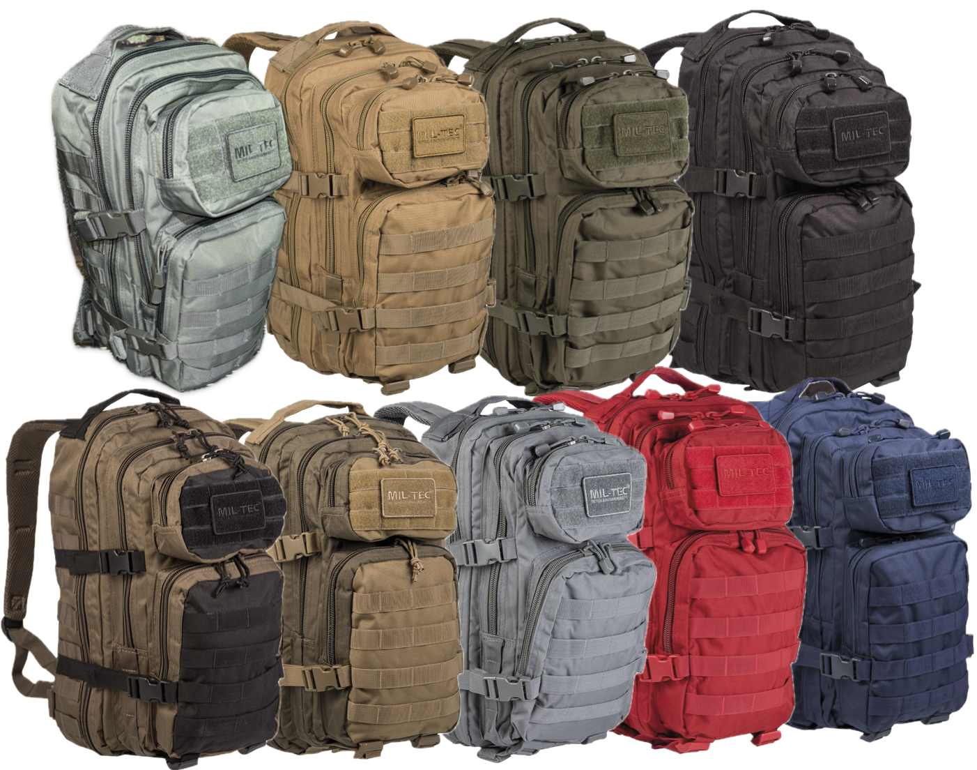 US ASSAULT PACK SMALL in 9. Farben