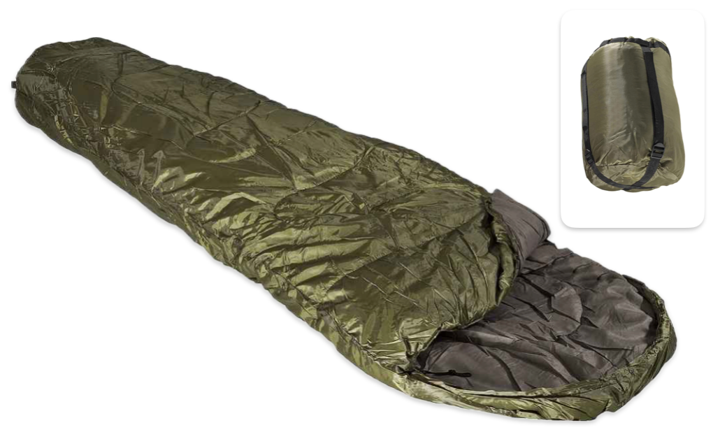 MUMIENSCHLAFSACK 2LG.OLIV AB