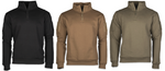 TACTICAL SWEATSHIRT M.ZIPPER in 3. Farben