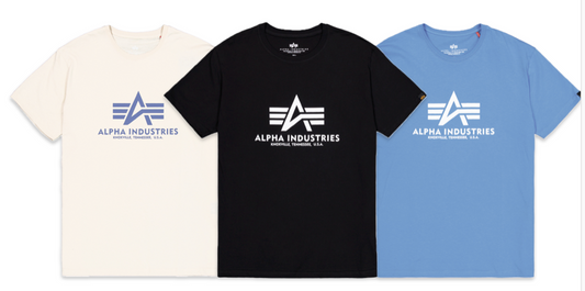 ALPHA BASIC T-SHIRT in 8. Farben