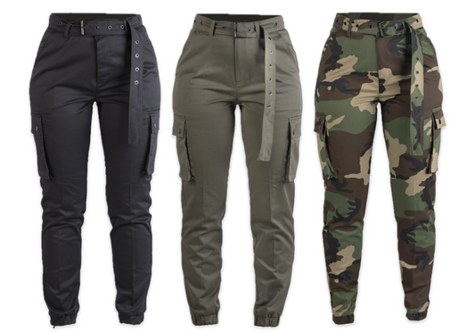 ARMY PANTS WOMAN in 3. Farben