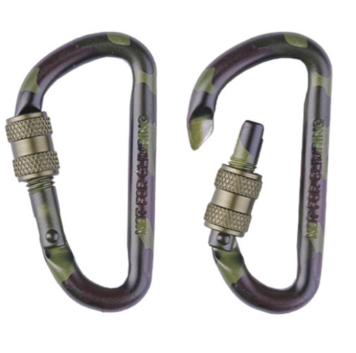 TACTICAL KARABINER WOODLAND (PAAR)