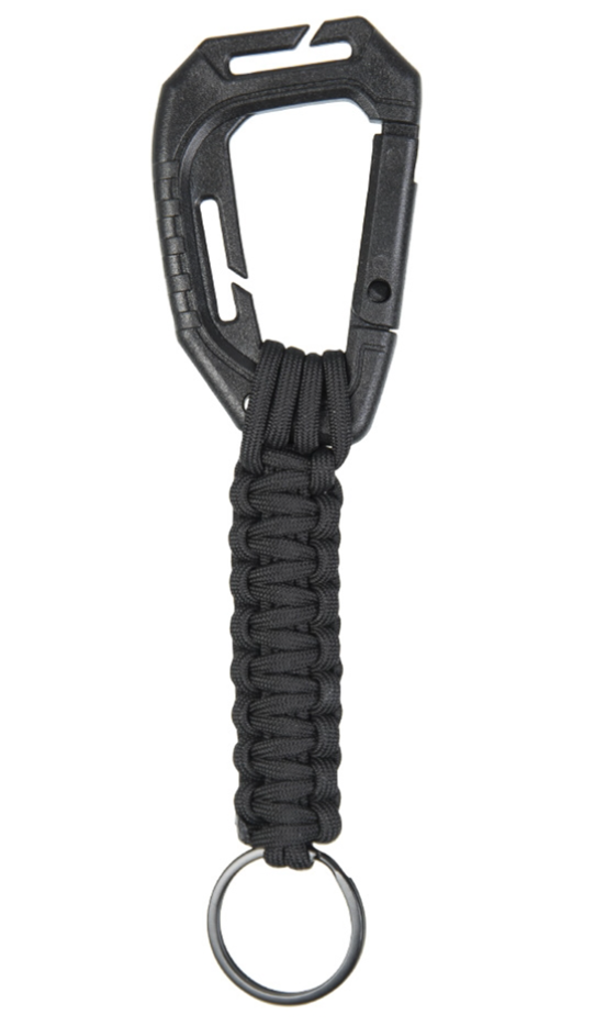 SCHLÜSSELANHÄNGER PARACORD M.KARAB.MOLLE in 2. Farben