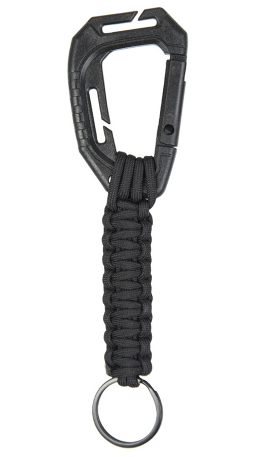 SCHLÜSSELANHÄNGER PARACORD M.KARAB.MOLLE in 2. Farben