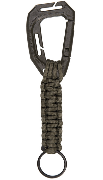 SCHLÜSSELANHÄNGER PARACORD M.KARAB.MOLLE in 2. Farben