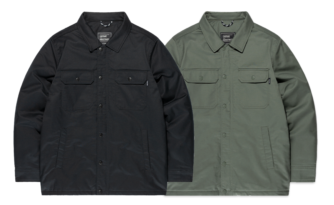 HENDRIX SHIRT JACKET in 2. Farben