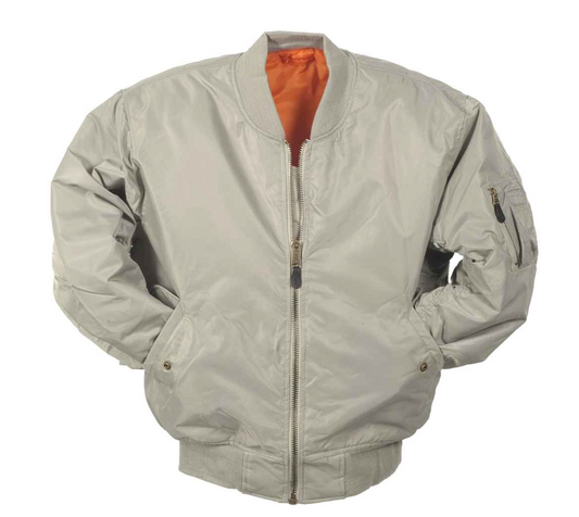 MA1-PILOTENJACKE Silber
