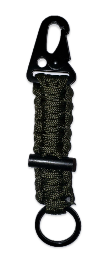 PARACORD KARABINER in 3. Farben