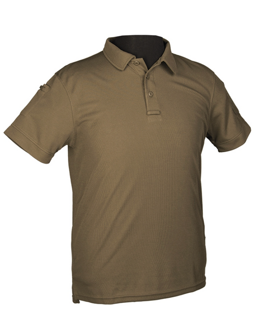 TACTICAL QUICK DRY POLOSHIRT 1/2 ARM in 3. Farben