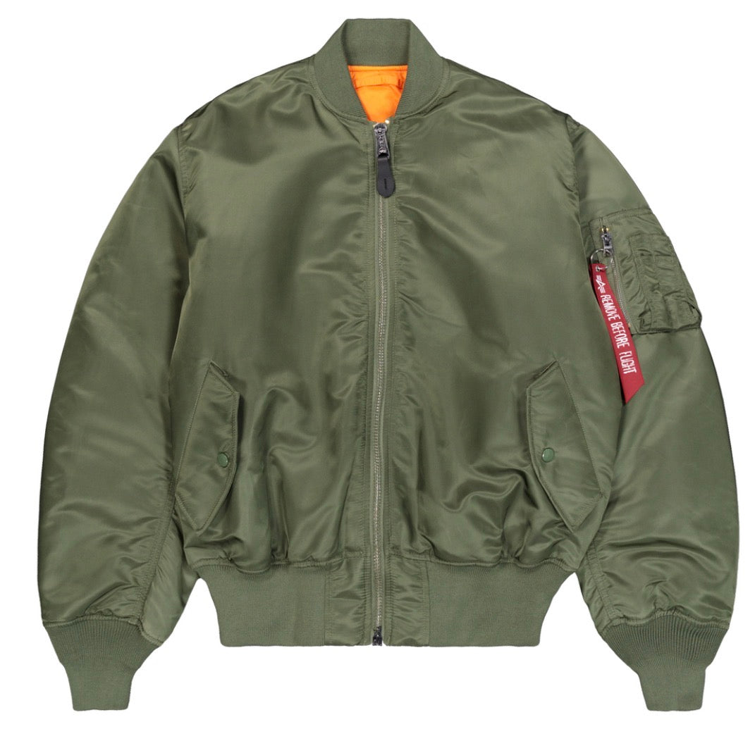 ALPHA INDUSTRIES MA-1 HERITAGE BOMBER JACKET