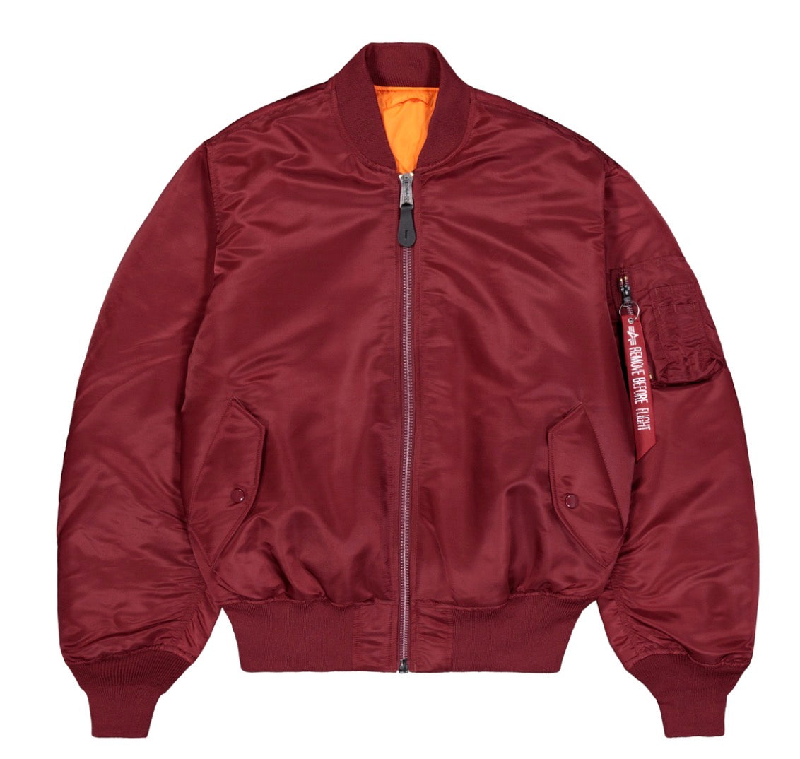 ALPHA INDUSTRIES MA-1 HERITAGE BOMBER JACKET