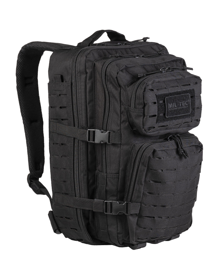 US ASSAULT PACK LARGE LASER CUT in 4. Farben