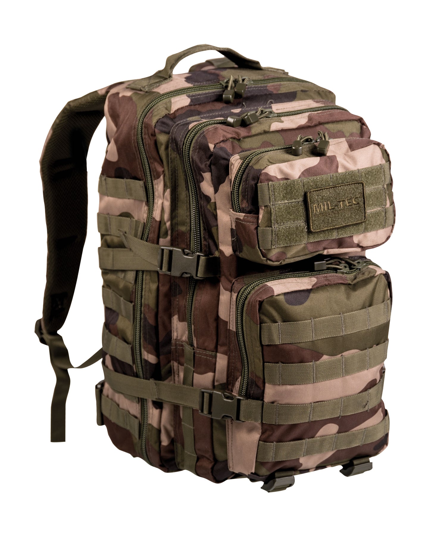 US ASSAULT PACK LARGE CAMO. in 10. Farben