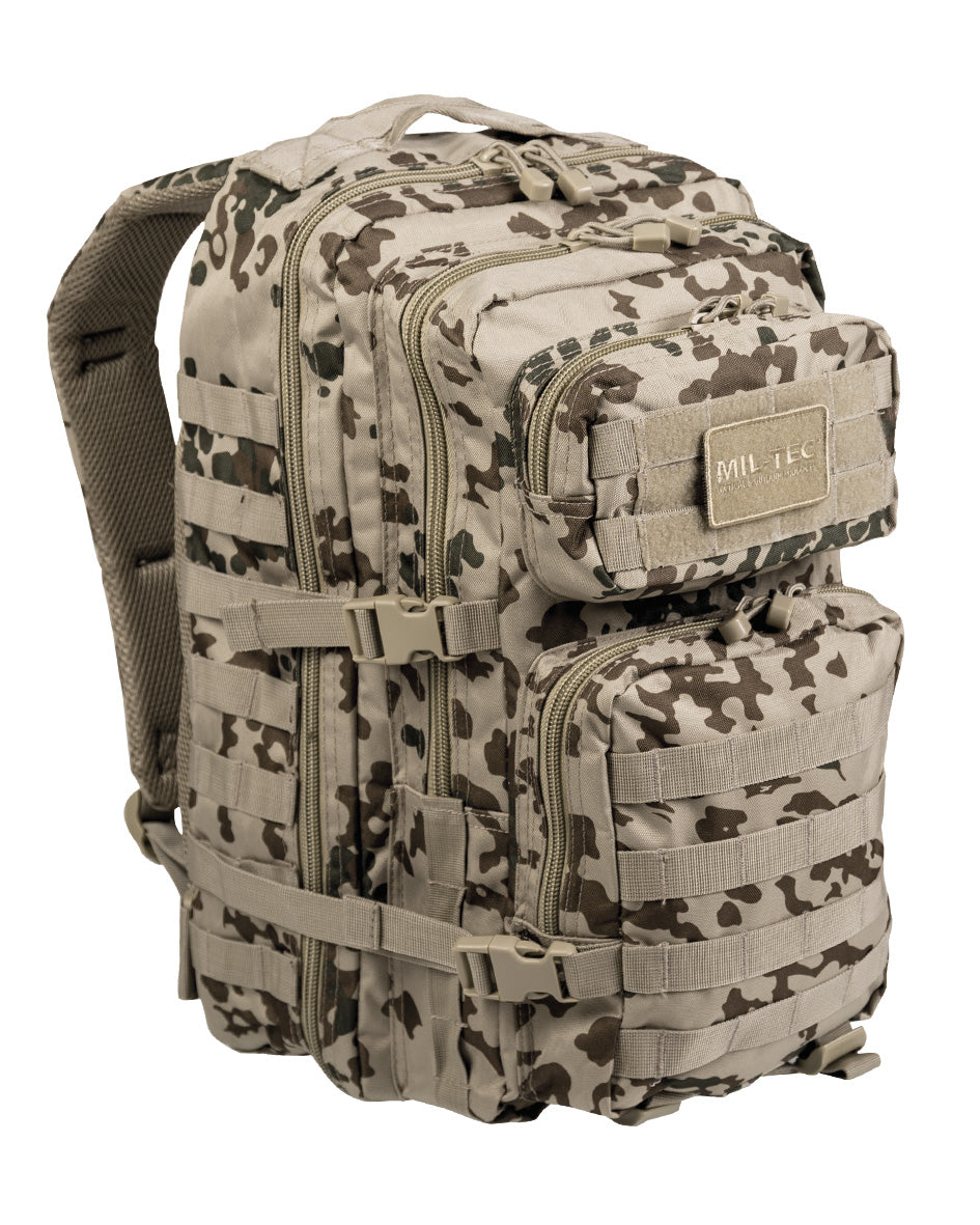 US ASSAULT PACK LARGE CAMO. in 10. Farben