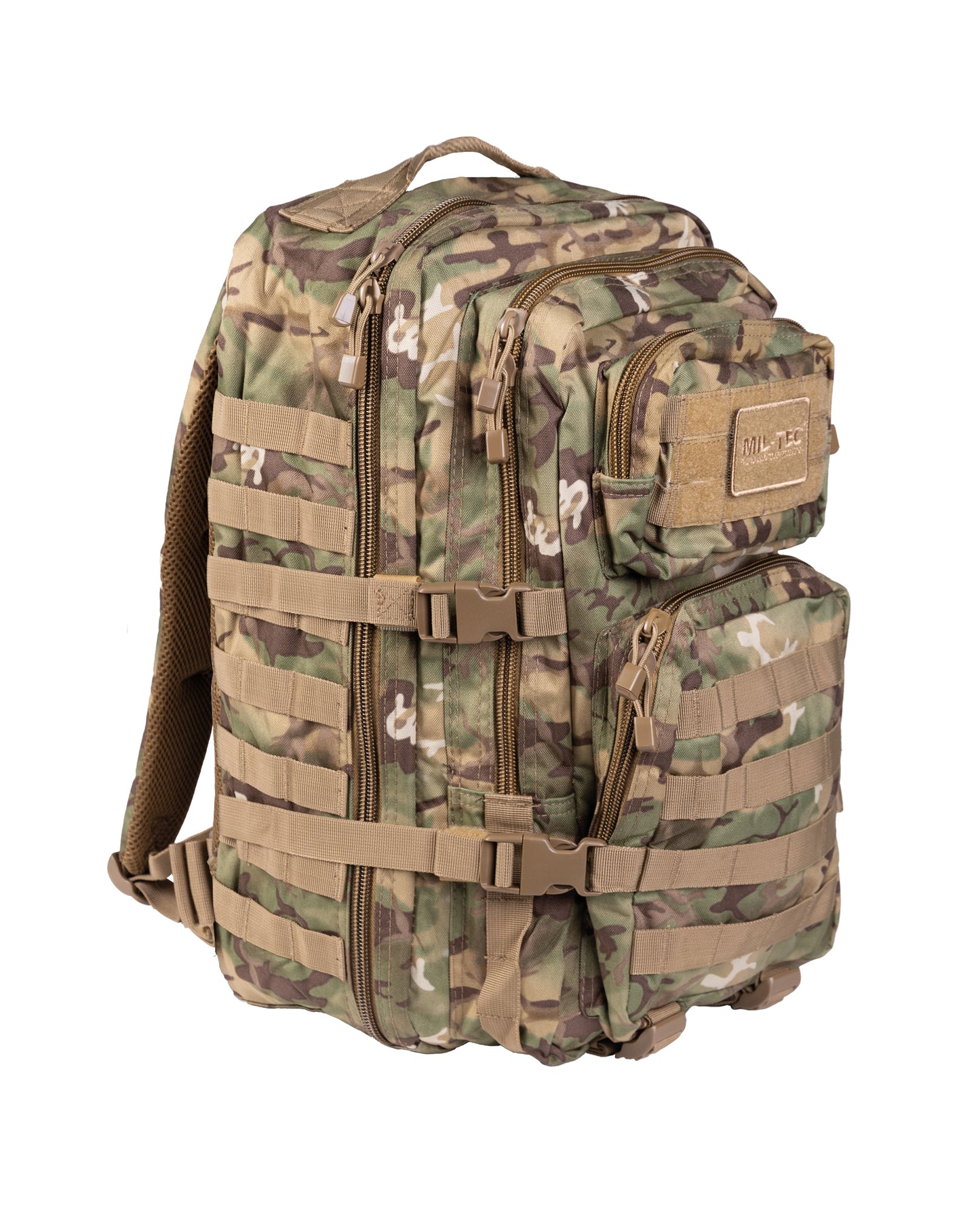 US ASSAULT PACK LARGE CAMO. in 10. Farben