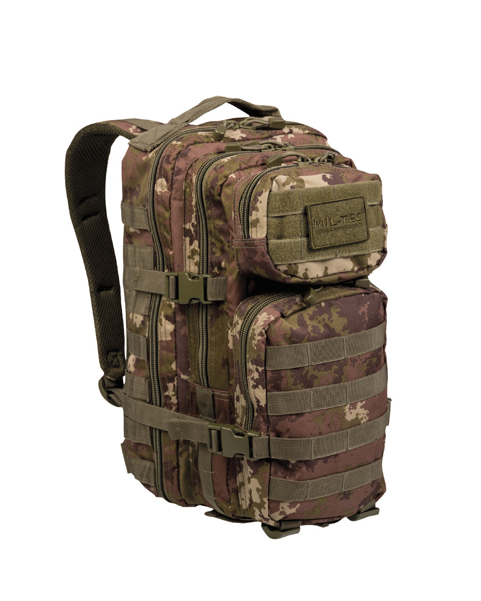 US ASSAULT PACK SMALL CAMOUFLAGE in 9. Farben